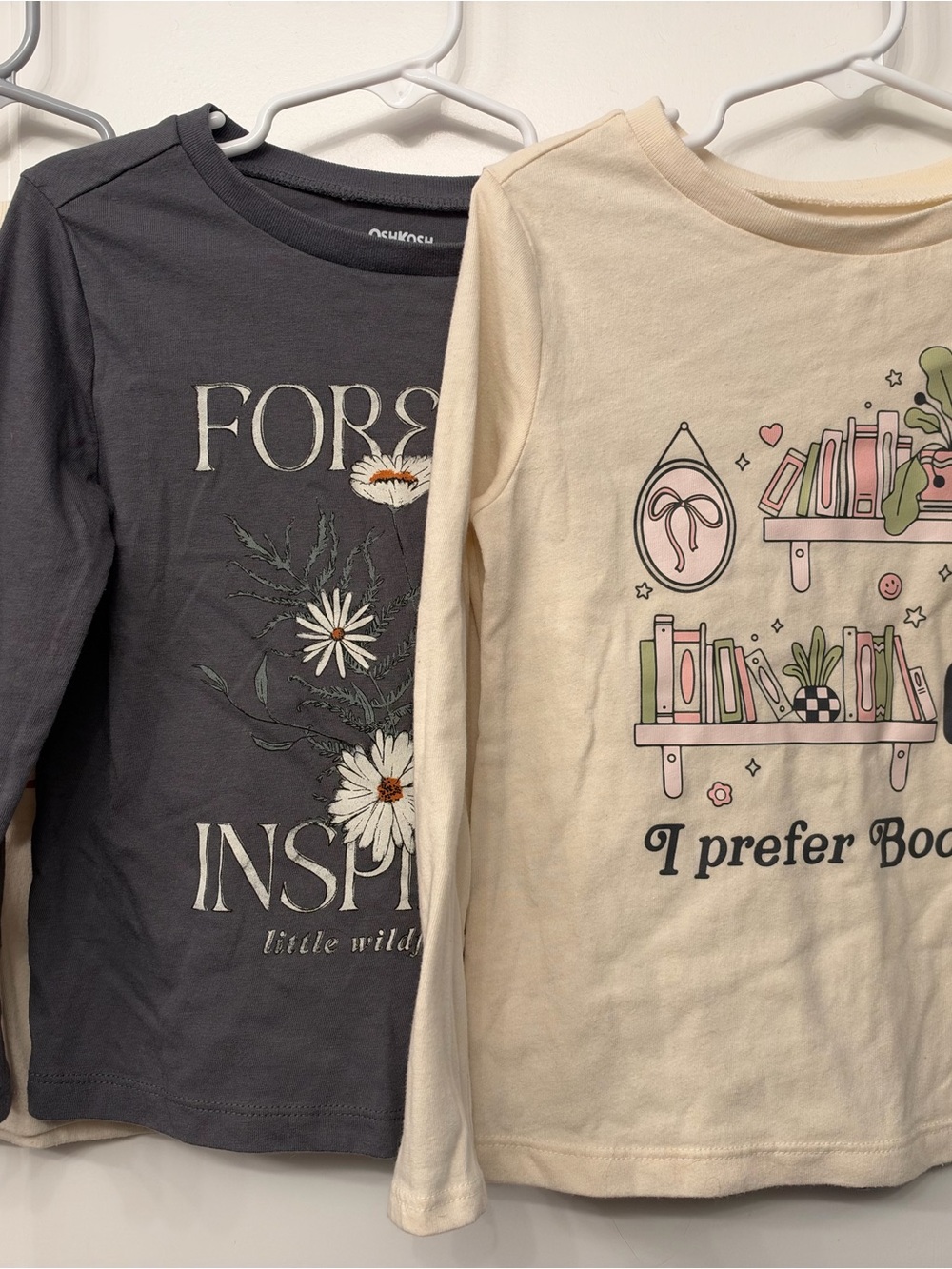 Carters 3 set, Long Sleeve Graphic Shirts
